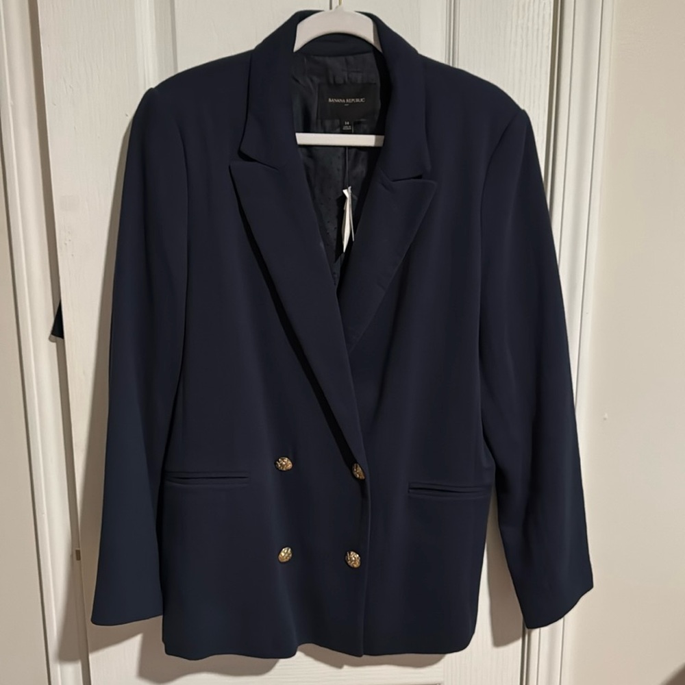 Banana Republic Factory Double Breasted Jacket